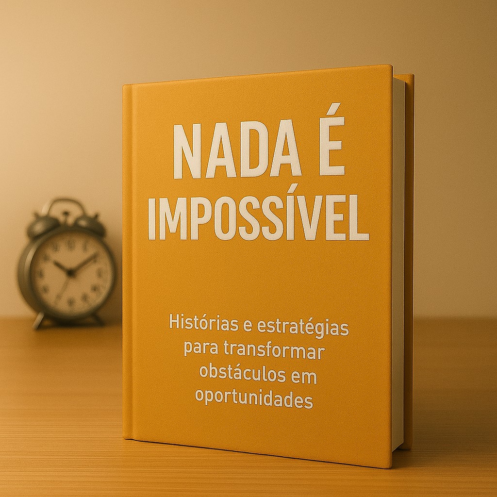 Capa do E-book Nada é Impossível